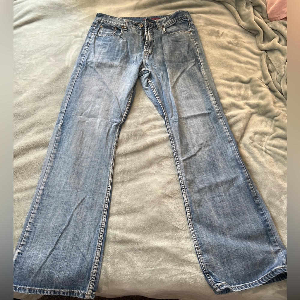 Urban up premium denim loose bootcut jeans